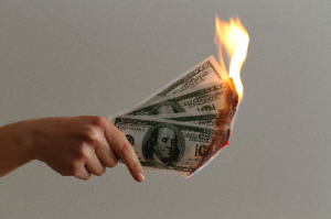 Live: "The Death of Cash"? 1 cash burning